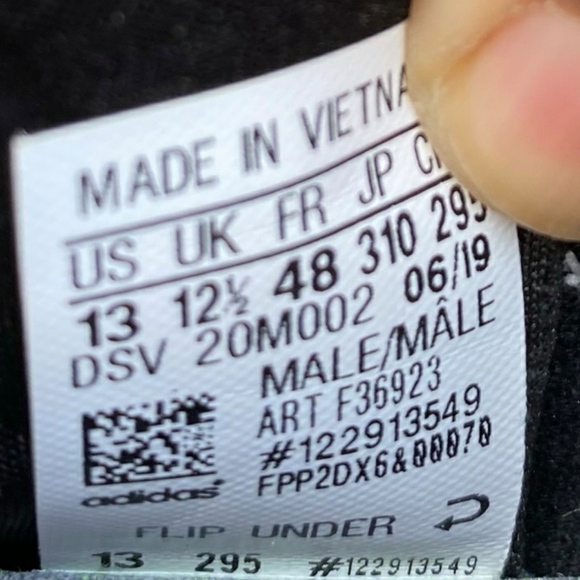 Adidas Sensebounce + Plus Men's Size 13 Gray Black - Picture 12 of 12